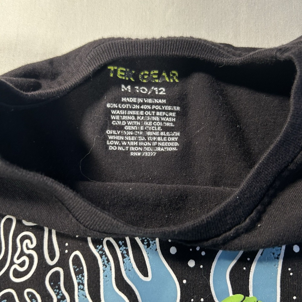 Nike Tek Gear Boys Graphic T-Shirt Lot 4pc Dinosaur Alien Soccer Multi Size M - Picture 5 of 16